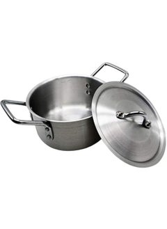 ARTC ARTC 10 Pieces Aluminum Cooking Pot Cookware Set With Handles Silver 20cm 22cm 24cm 26cm 28cm  - Image 4