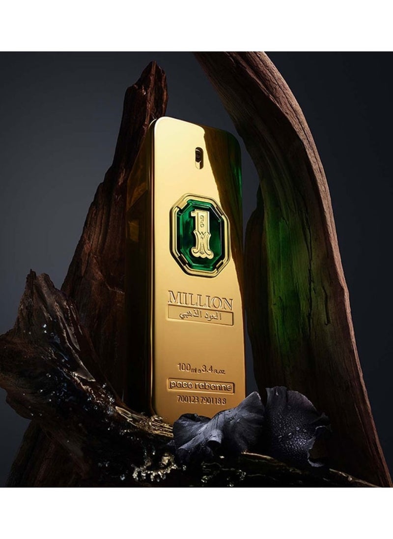 paco rabanne Paco Rabanne 1 Million Golden Oud EDP for Men 100ml  - Image 3