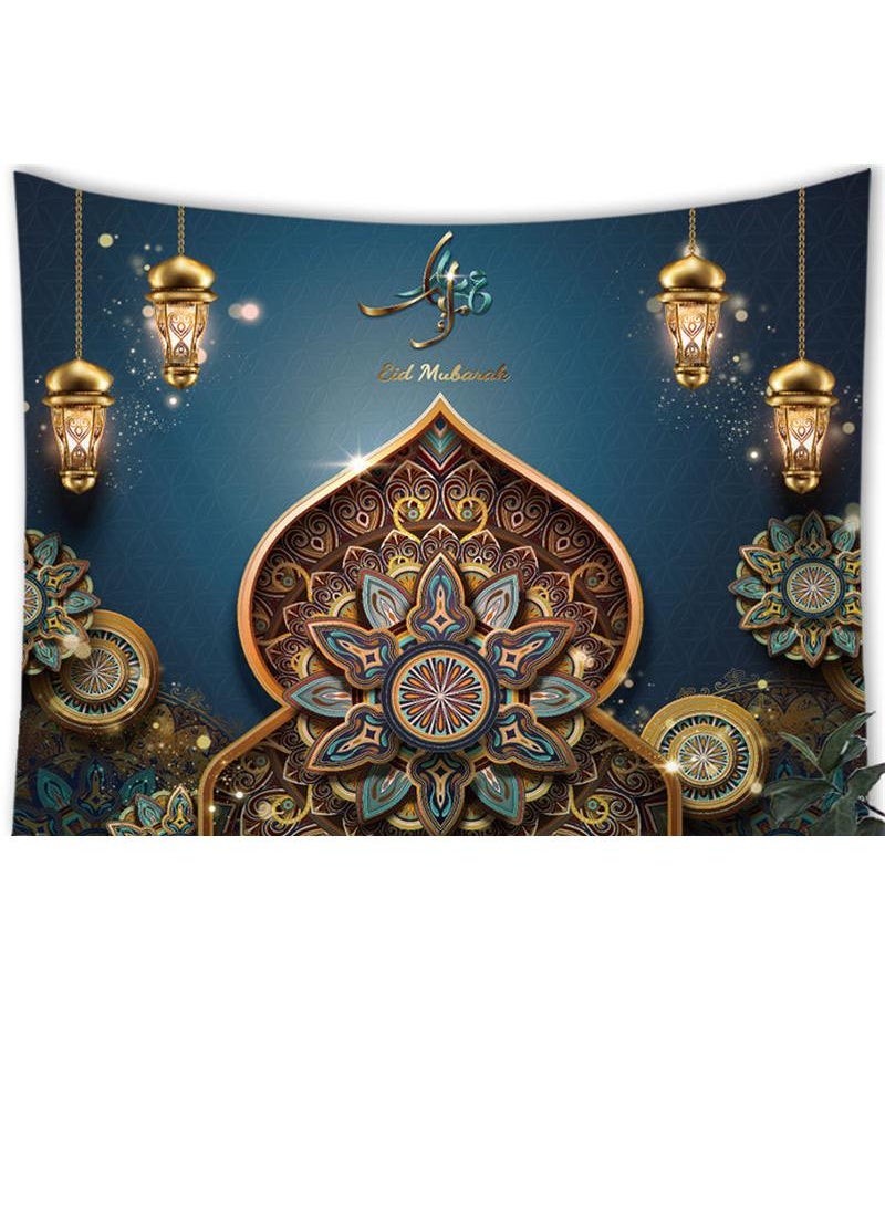 Bluejw 230x180cm Muhammed Ramadan Decorative Mural Tapestry  - Image 1