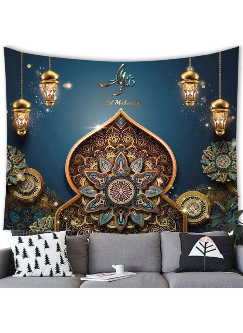 Bluejw 230x180cm Muhammed Ramadan Decorative Mural Tapestry  - Image 2
