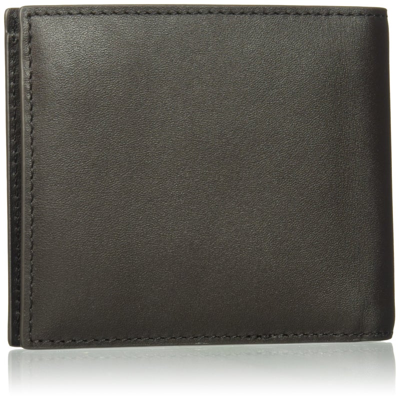 LACOSTE Lacoste Men's Medium FG Leather Billfold, Dark Brown, One Size  - Image 2