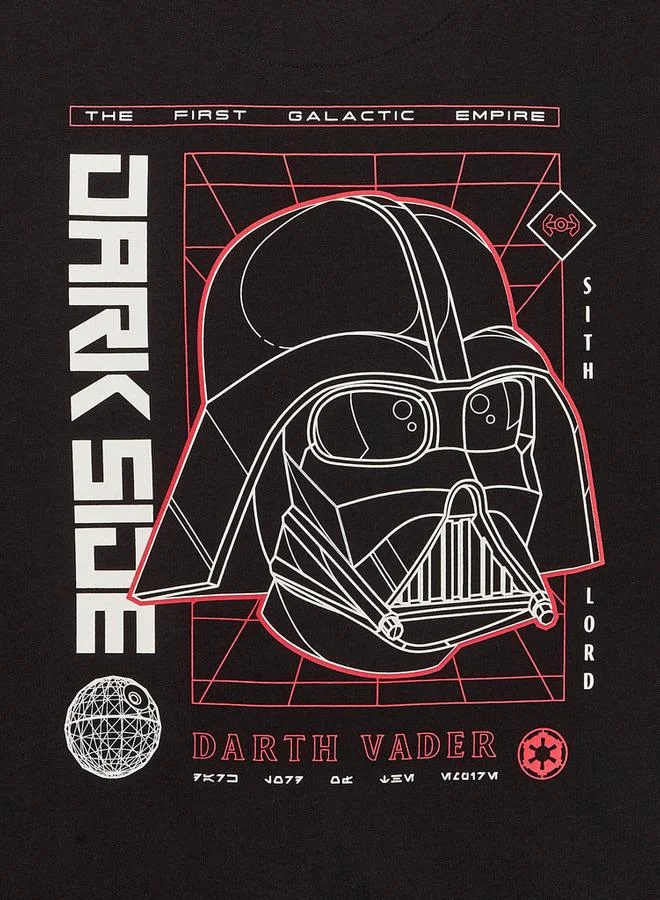 Maxim Dark Side Darth Vader Men Crew Neck Short Sleeves T shirt