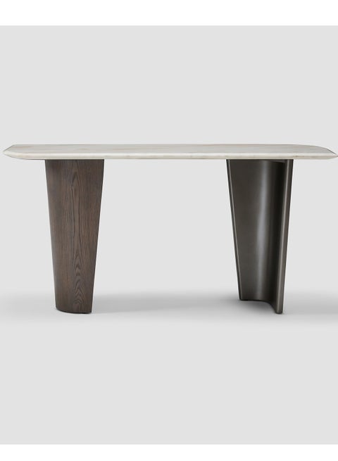 Oxford Console Table, Natural Ionia Marble top