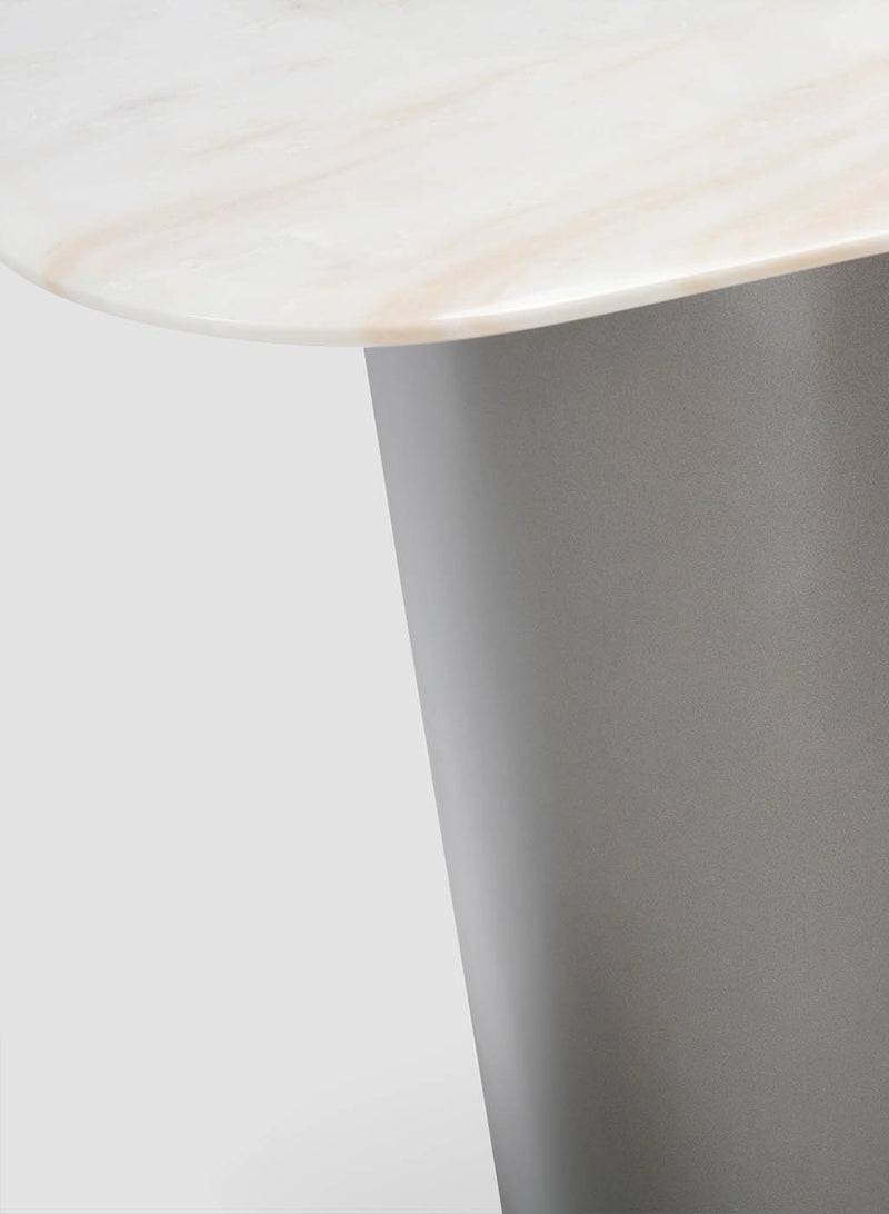 Oxford Console Table, Natural Ionia Marble top