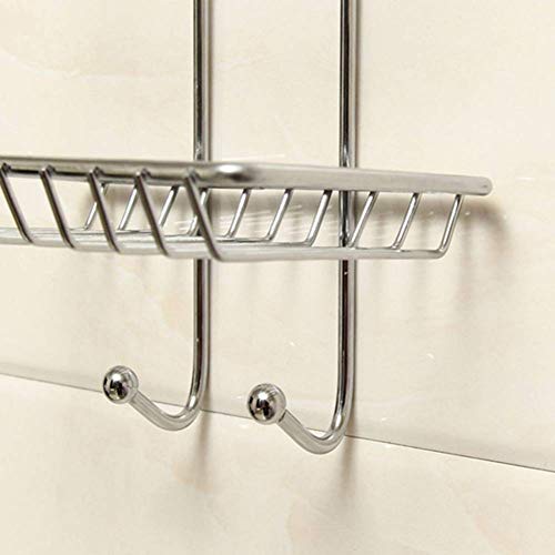 ADTALA Updated Design Steel Self Adhesive Hanging Shower Caddy Rack Storage Organizer (Multicolour) - Image 5