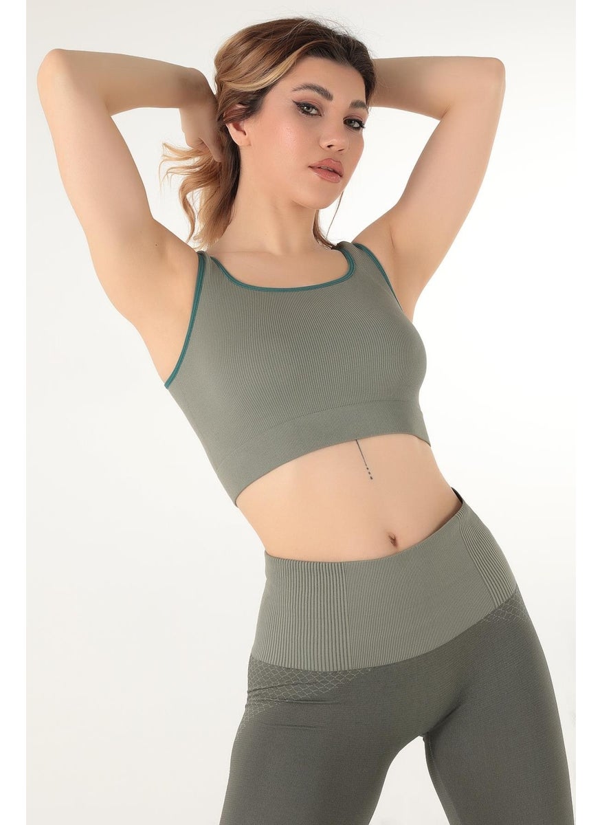 Miorre Thick Strap Ribbed Sports Bra  - Image 1