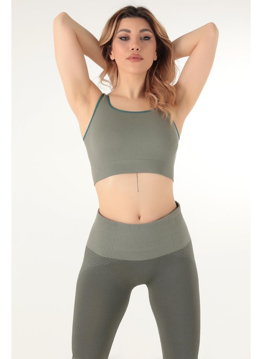 Miorre Thick Strap Ribbed Sports Bra  - Image 2