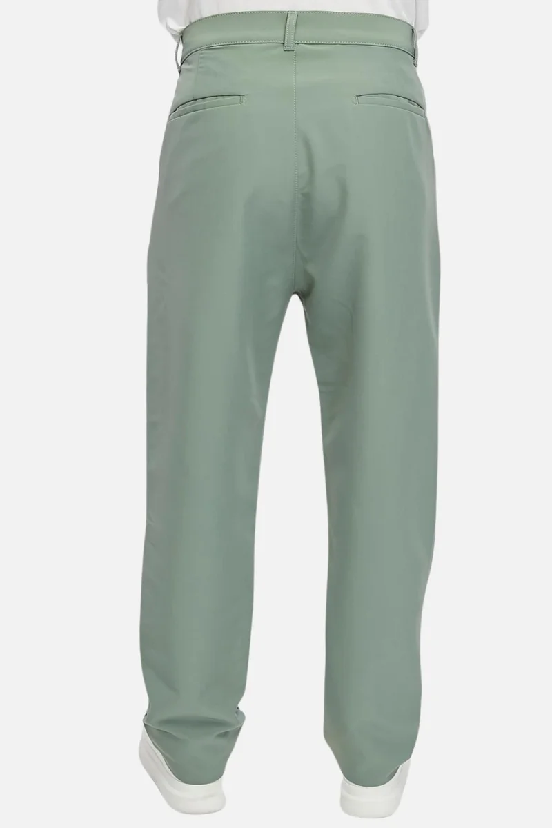 Cedy Denim Men's High Waist Pleated Baggy Chino Trousers C358