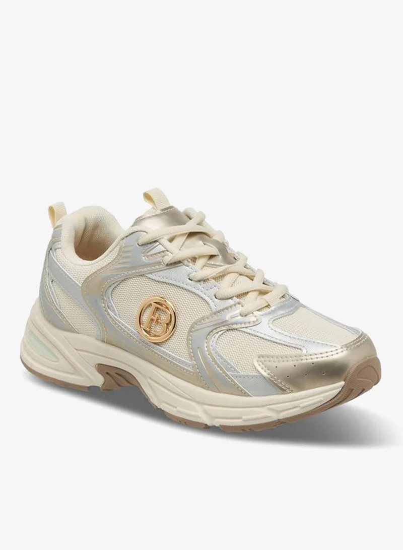 Flora Bella By Shoexpress Flora Bella Women Panelled Lace-Up Sneakers