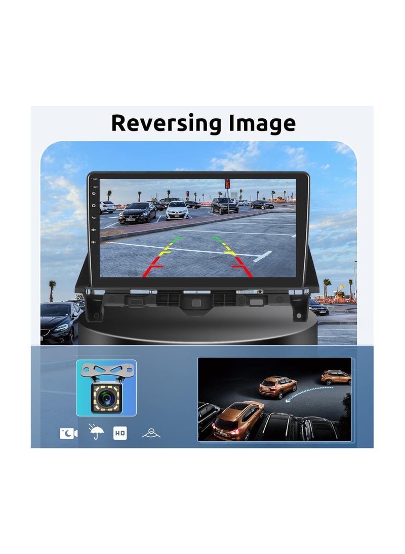 SHEZA STAR - Android Car Stereo for Honda Accord 2008-2013 6GB RAM 128GB ROM Mirror-Link Wi-Fi BT, Radio GPS Navigation, 10 Inch Support SIM Card, Apple Carplay, IPS Touch Screen with Backup Camera Included - Image 1