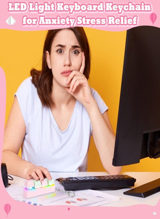 فانيس فان لعبة FunisFun على شكل لوحة مفاتيح، سلسلة مفاتيح مضيئة للبالغين - Image 4