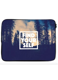 LOUD UNIVERSE Find Your Self Printed Laptop Sleeve Laptop Cover 
