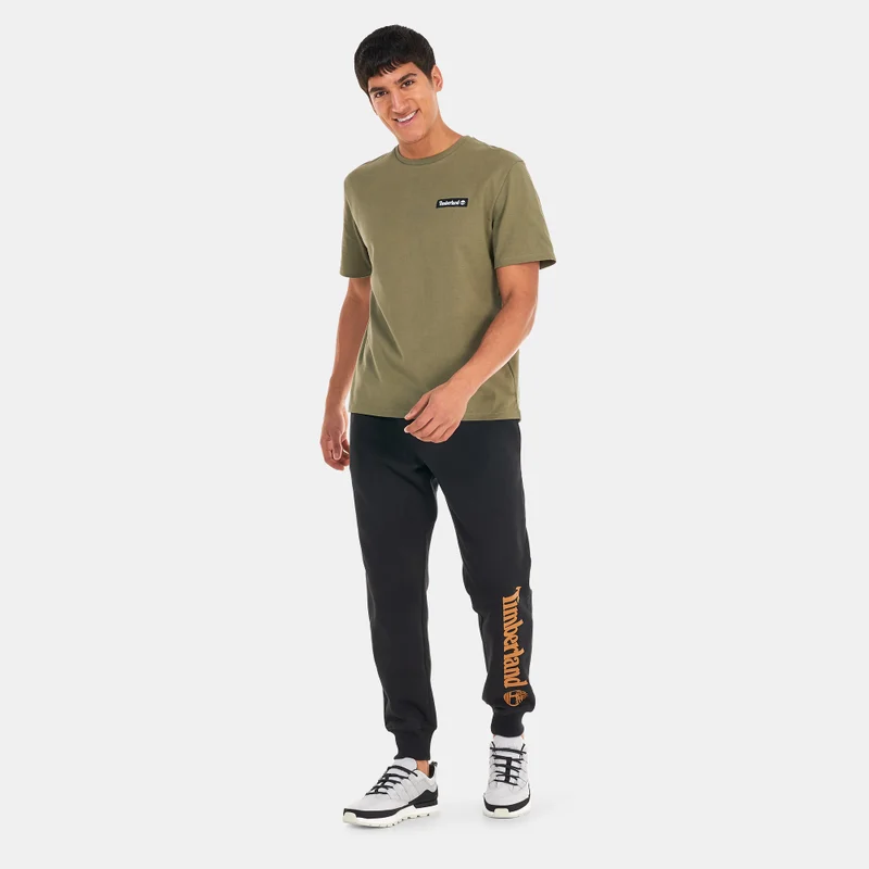 Timberland Men's Heavyeight Woven Badge Authentic T-Shirt
