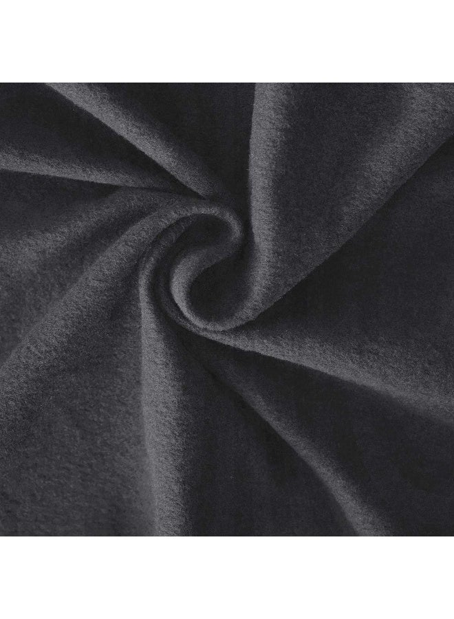 Easy-Going EasyGoing 2 Pieces Microfiber Stretch Sofa Slipcover  Spandex Soft Fitted Sofa Couch Cover Washable Furniture Protector with Elastic Bottom KidsPet Oversized Sofa Dark Gray - Image 5