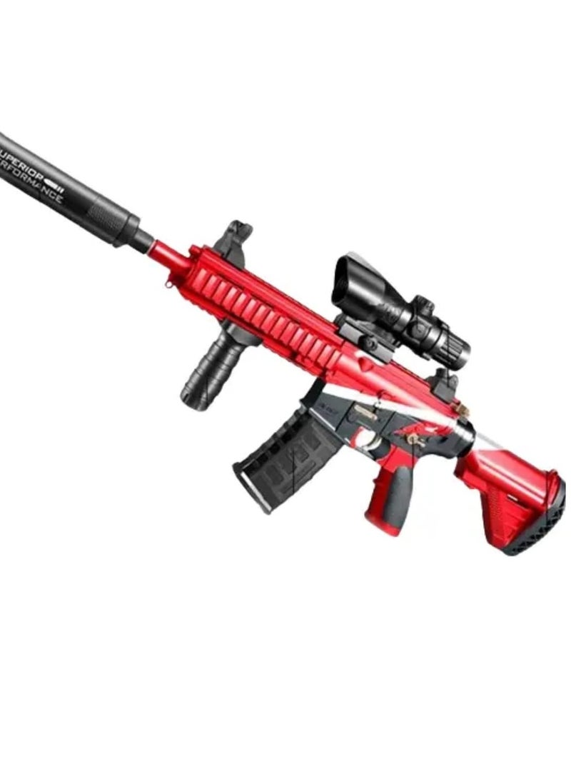 M416 Graffiti Gel Ball Blaster for Kids - Soft Bullet Shooting Game with Long-Range Shooting, Tactical Scope, and Accessories  - Image 1