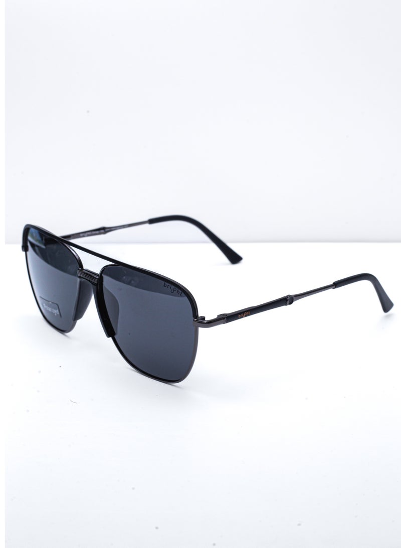 Baleno "Aviator Sunglasses with Polarized UV Protection Lenses – Lightweight, Durable Metal Frame for Men & Women, Perfect for Driving, Travel, and Outdoor Activities" - Image 3