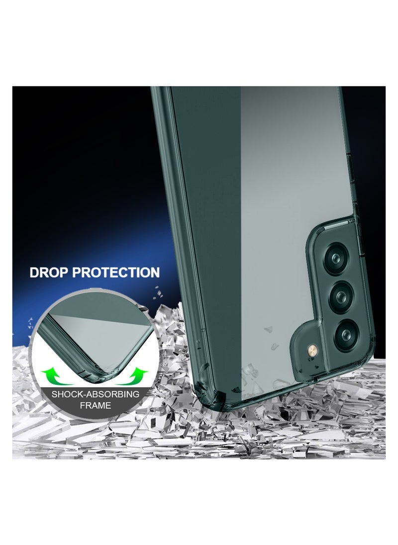 Transparent Crystal Clear Samsung S22 Case Shockproof Curved Edges case HD Clear Anti Scratch S22 protective case