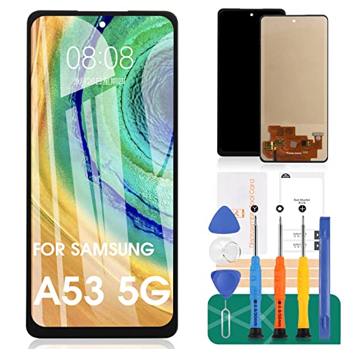SRJTEK INCELL for Samsung A53 5G Screen Replacement for Samsung Galaxy A53 5G LCD Display for SM-A536B, SM-A536B/DS, SM-A536U Digitizer Touch Screen Assembly Replacement (NOT AMOLED) - Image 1