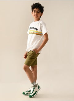 LILPICKS Graphic Printed T-shirt with Drawstring Short Set  - Image 5
