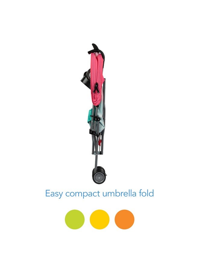 COSCO Character Umbrella Stroller Easy To Store Anywhere With Its Compact Umbrella Fold Pink Flamingo - Image 5