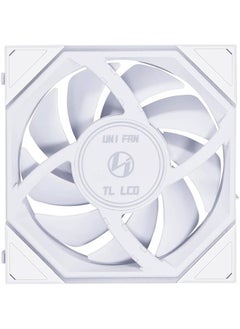 LIAN LI Uni Fan TL 120 Reverse Blade Case Fan, 1.6" LCD, 120mm Fan Size, 1900 RPM Fan Speed, 54.3 CFM Airflow, PA66 / PBT Materials, FD Bearing, Triple Pack, W/ Controller  - Image 4
