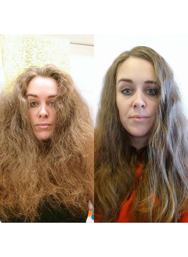 KERATIN RESEARCH Keratin Forte Brazilian Blowout Treatment with Enhanced Moroccan Oil Formula for Curly Hair - Clarifying Shampoo, Extra Strength 300ml  - Image 4