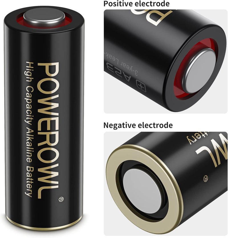 High Capacity A23 Batteries 6 Pack, Premium Alkaline 21/23 23A 12V Battery - Image 5