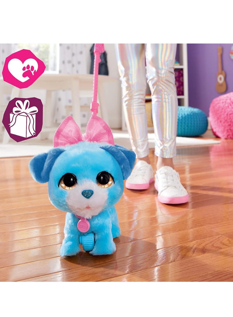 FurReal Rockalots Musical Interactive Walking Puppy Toy | 3 Fun Songs, Sound Effects & 3 Themed Accessories | Perfect for Kids Ages 4 and Up | Interactive Walking Pet Toy for Kids | Engaging Puppy Toy with Music & Lights