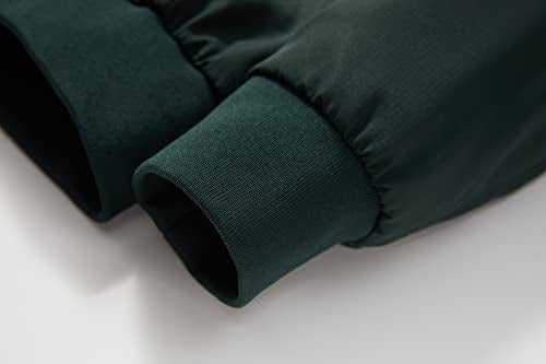 URBANFIND جاكيت جري للرجال من URBANFIND، رياضي غير رسمي، معطف خارجي، مقاس US 2XL، أخضر - Image 4