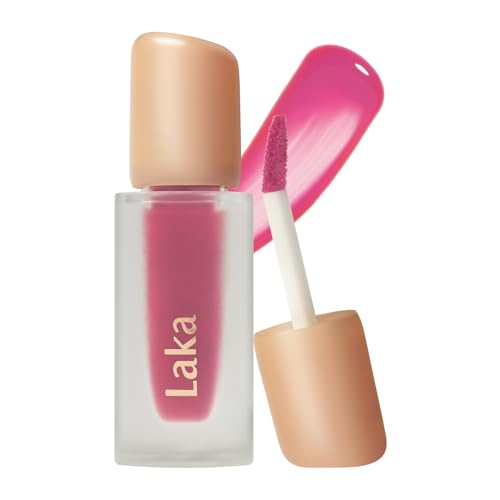 Laka Fruity Glam Tint 45g015oz Glowing Lip Stain with Wide Color Spectrum Hydrating Lightweight Texture Buildable Color NonSticky Vegan KBeauty 105 Cold - Image 1