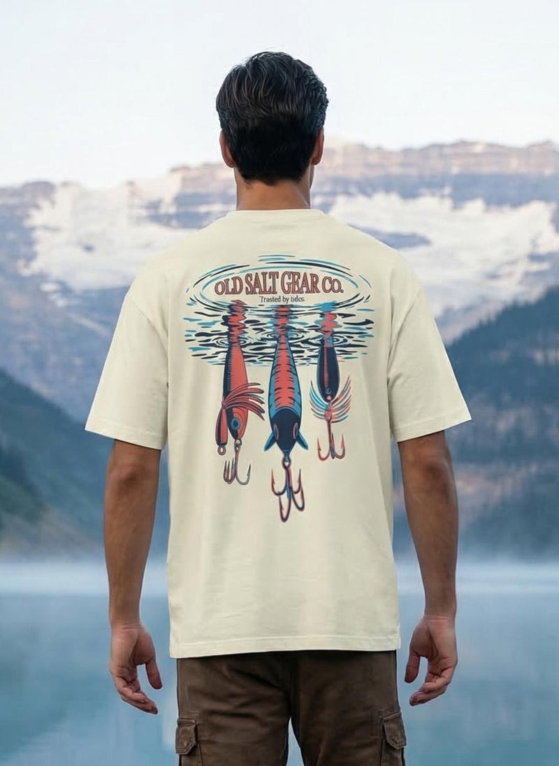 NOBERO Men Oversized Graphic Printed T-shirt - Image 4