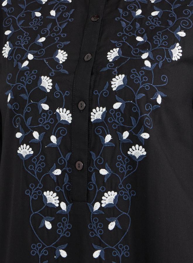 ستايلي جلابية - مطرزة بأزرار - Image 5