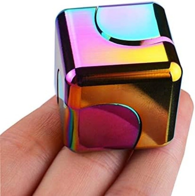 Dr.Kbder Fidget Spinner Cube for Adults, Teens & Kids - Metal Desk Toy, Stress Relief  Gift - Image 3