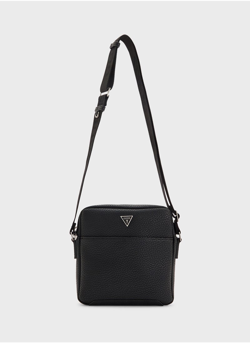 GUESS Torino Top Zip Crossbody  - Image 1
