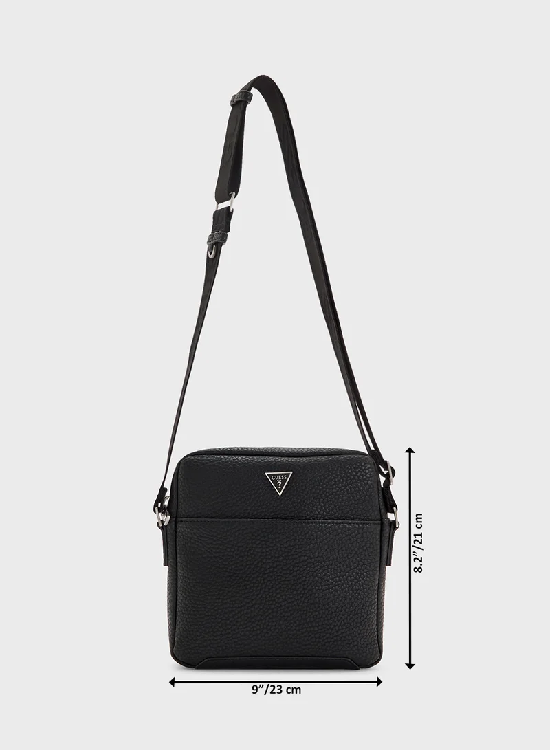 GUESS Torino Top Zip Crossbody