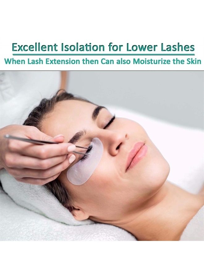 50 Pairs Under Eye Pads, Eyelash Extension Eye Pad for Lash Extensions, Hydrogel Eye Patch DIY False Eyelash Lash Extension Makeup Eye Gel Pad
