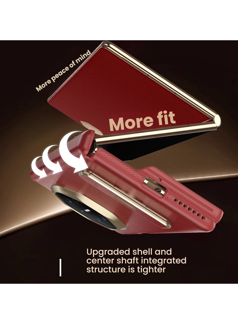 general Suitable for Huawei MateXTS Phone Case Case Box Style Luxury Business Style All-inclusive Protection with Universal Stand - Image 3