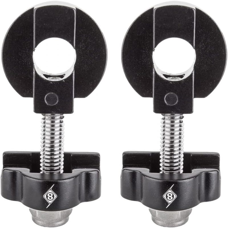Origin8 Chain Tension Adjuster for Single Speed Bikes - Black - Image 1