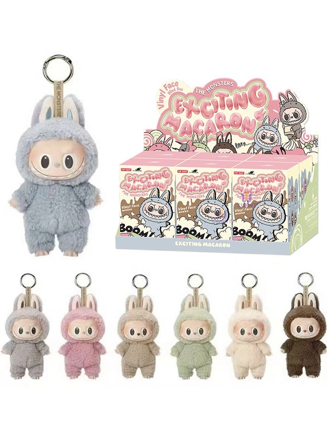 LABUBU Labubu The Monsters Big Into Energy Series Doll Original Authentic Collection Figure Creative Gift Vinyl Plush Keychain Random Design Whole Set（6pcs）  - Image 1