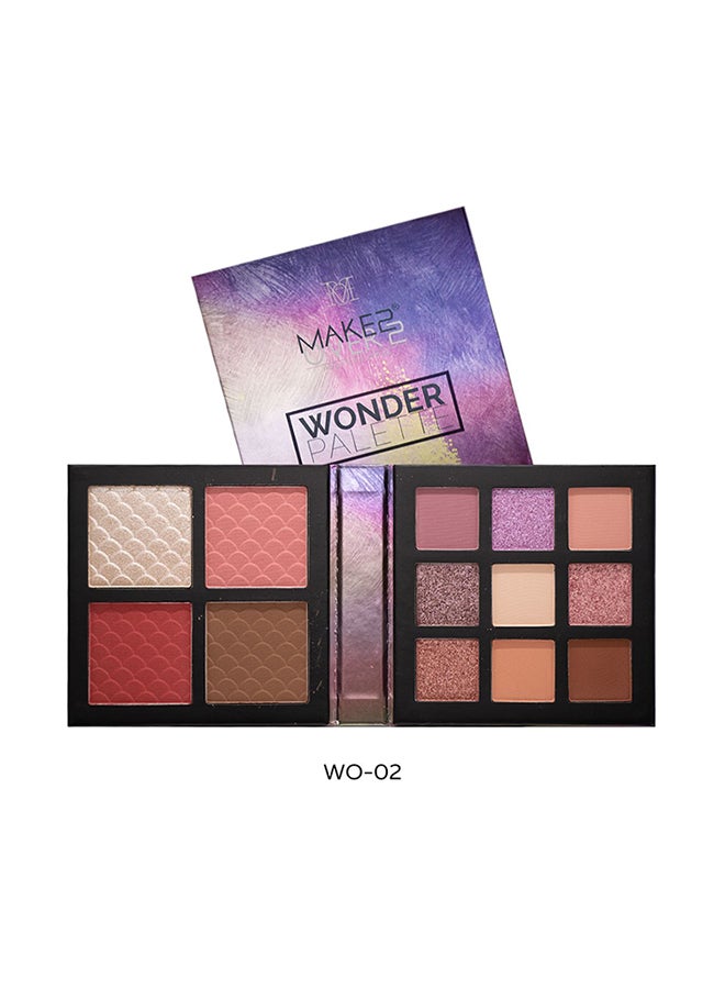 MAKE OVER 22 PALETTE WONDER Face and Eye Palette WO-02 - Image 1