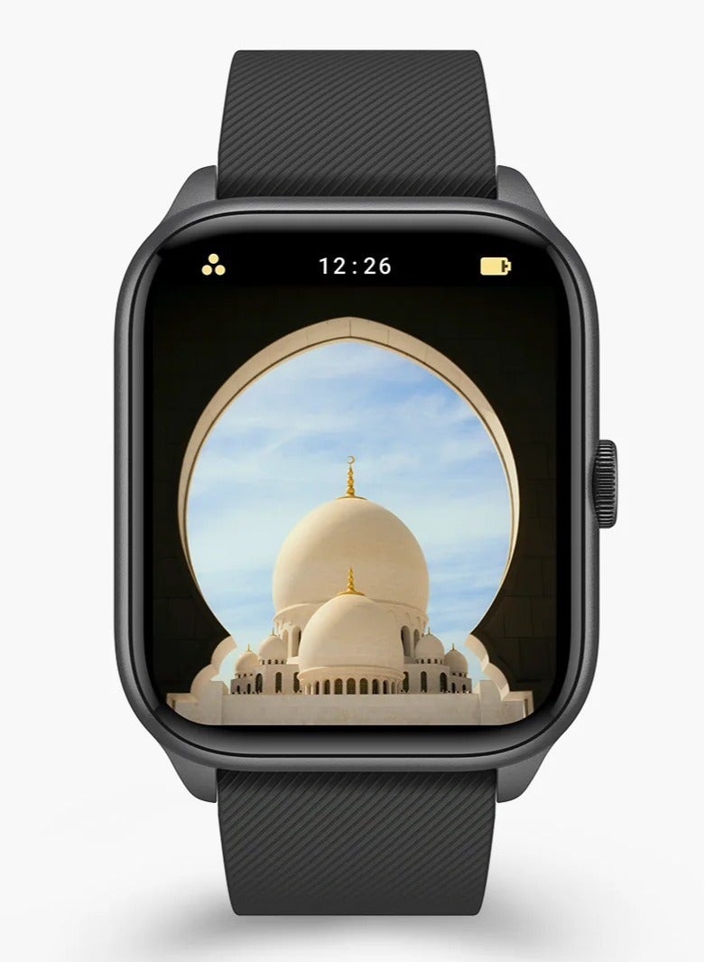 iQibla QWatch S2 1.83 Inch Quran Watch Bluetooth Phone Call SmartWatch - Image 2