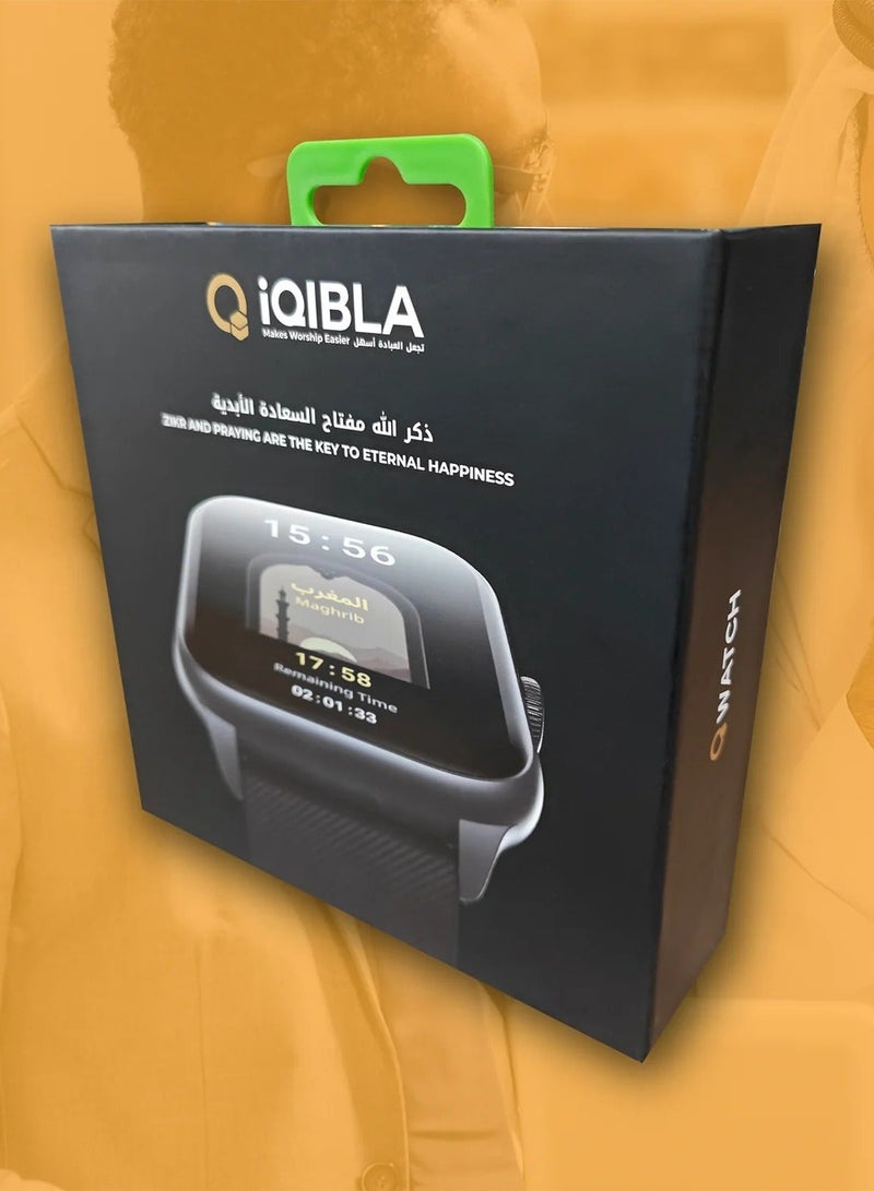 iQibla QWatch S2 1.83 Inch Quran Watch Bluetooth Phone Call SmartWatch - Image 4