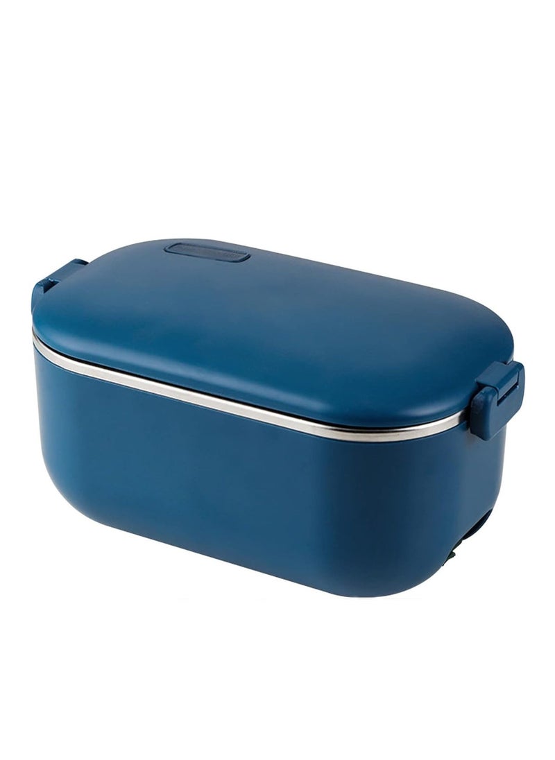 SMILEE Electric Lunch Box, Stainless Steel Heating Bento Box Easy to Clean and Leak-Proof, Portable Food Container for Office and School - Image 1