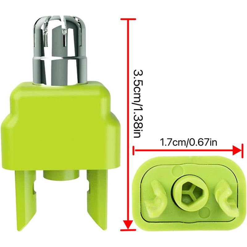 Compatible Nose Hair Trimmer Attachments 2pcs For Oneblade Handles Qp2520 Qp2530 Qp2620 Qp2630 Qp27 Qp28 Easy To Operate - Image 5