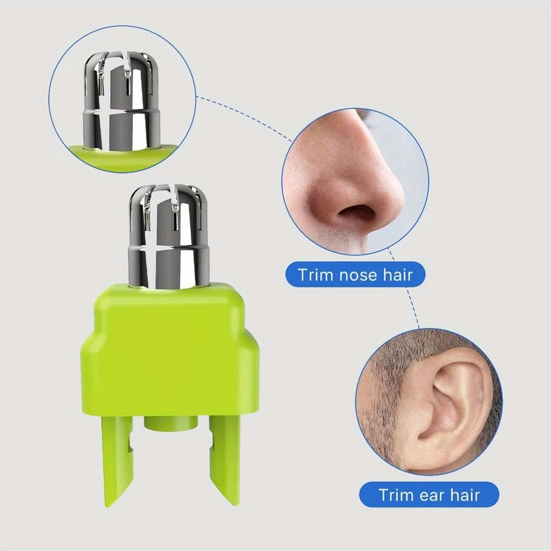 Compatible Nose Hair Trimmer Attachments 2pcs For Oneblade Handles Qp2520 Qp2530 Qp2620 Qp2630 Qp27 Qp28 Easy To Operate - Image 2