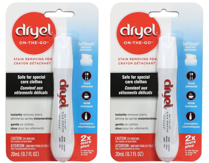 Dryel On The Go Stain Pen (Pack Of 2) - New Look! - Image 1