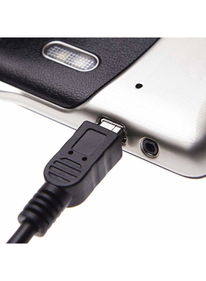 Keple كابل شحن USB مصغر متوافق مع Creative Zen Vision/W/Wav Zen Xtra/X-Fi/Xtra Zen X-Fi/X-Fi2 / X-Fi Style/Style 300 / Style 100 / MX | مشغل موسيقى MP3 MP4 بطول 6.5 قدم - Image 4