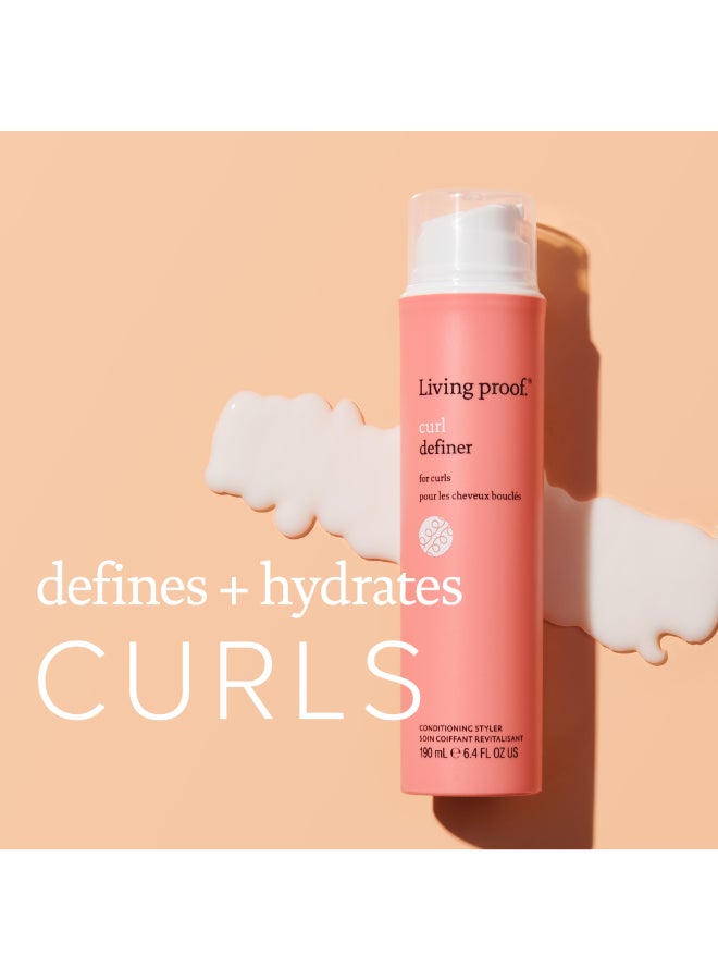 Living Proof Curl Defining Cream for Wavy & Curly Hair - Enhances Natural Curl Pattern, Fights Frizz & Provides a Soft, Flexible Hold (190 ml) - Image 2