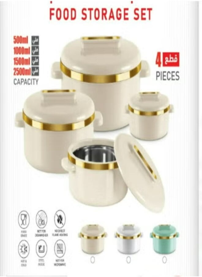 Dac Food Storage Set 4 pieces Multicolour 