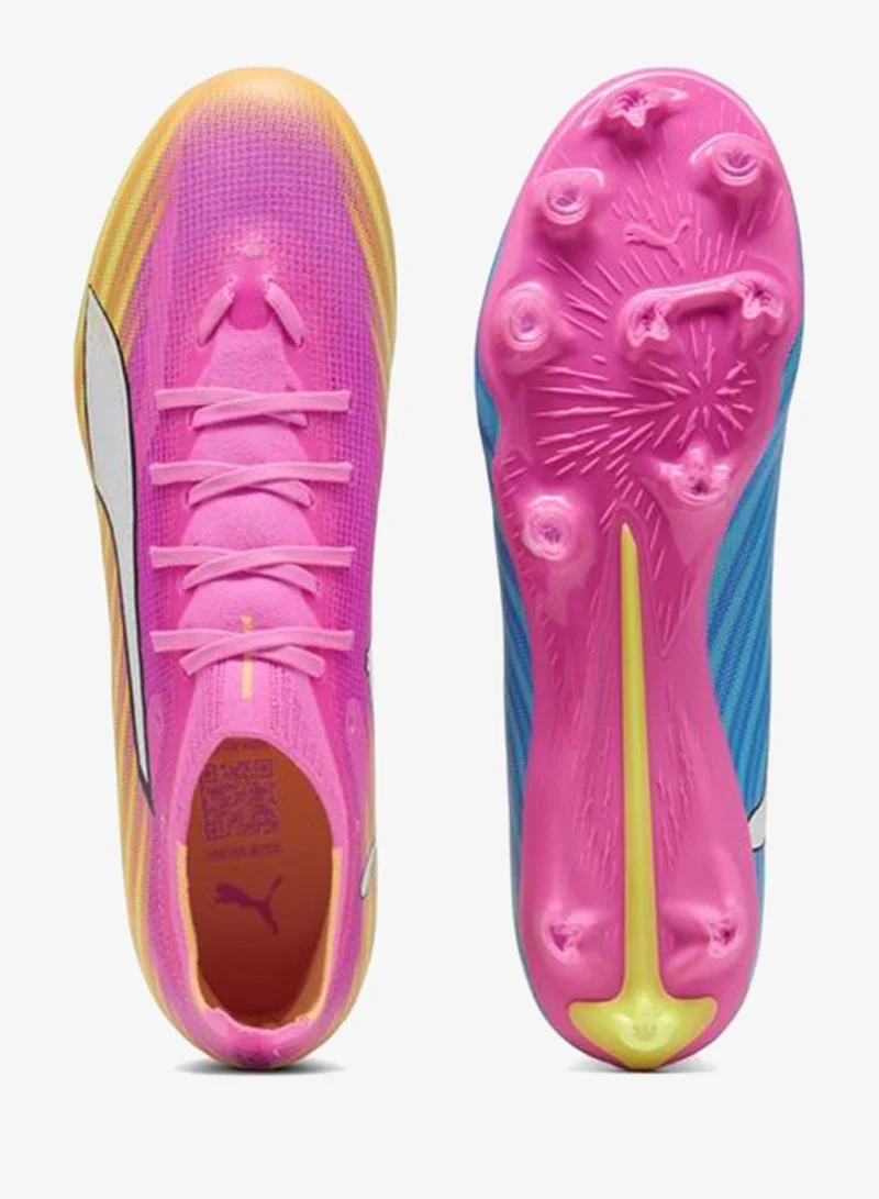 Puma Poison Pink-PUMA White-Sun Stream-Bright Aqua-PUMA Black ULTRA 6 MATCH FG/AG Football Boots Unisex for Men | Best Price UAE